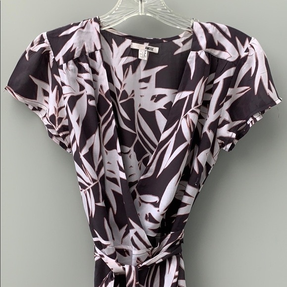 Amuse Society Turner Bamboo Print Wrap Dress - Picture 6 of 11